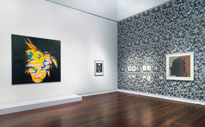 Installation view of the exhibition 'Andy Warhol and Photography: A Social Media' at the Art Gallery of South Australia, Adelaide