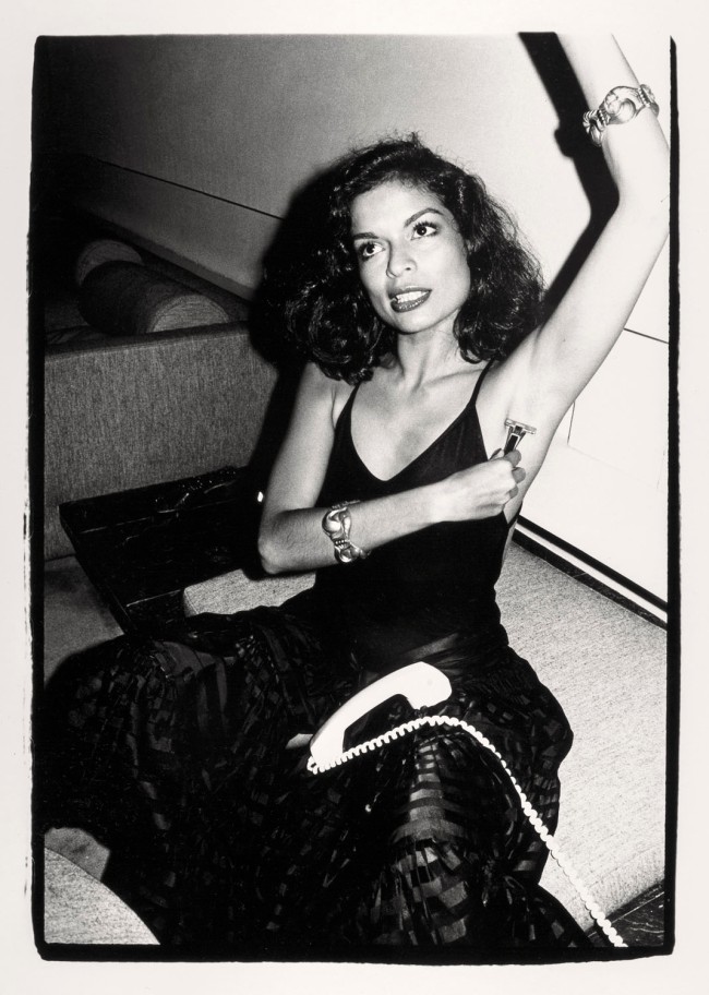 Andy Warhol (American, 1928-1987) 'Bianca Jagger at Halston's house, New York', no. 1 from the portfolio 'Photographs' 1976, published 1980