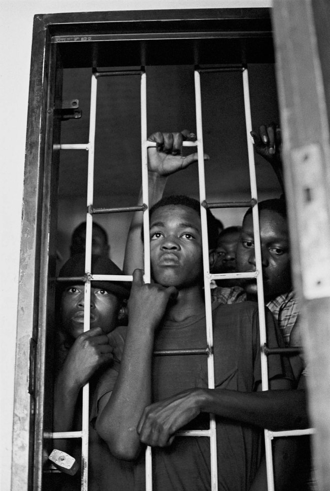 Ernest Cole (South African, 1940-1990) 'SOUTH AFRICA. 1960s. These boys were caught trespassing in a white area' 1960-1966