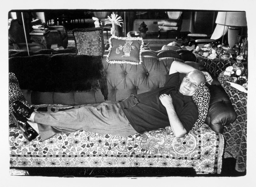 Andy Warhol (American, 1928-1987) 'Truman Capote at home, New York', no. 4 from the portfolio 'Photographs' c. 1976-1979