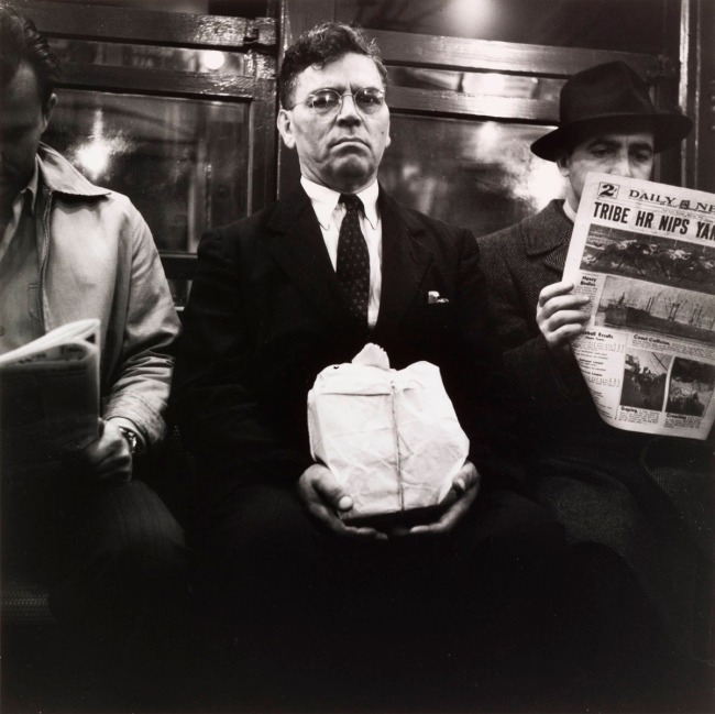 Louis Stettner (American, 1922-2016) 'Subway, New York' 1946