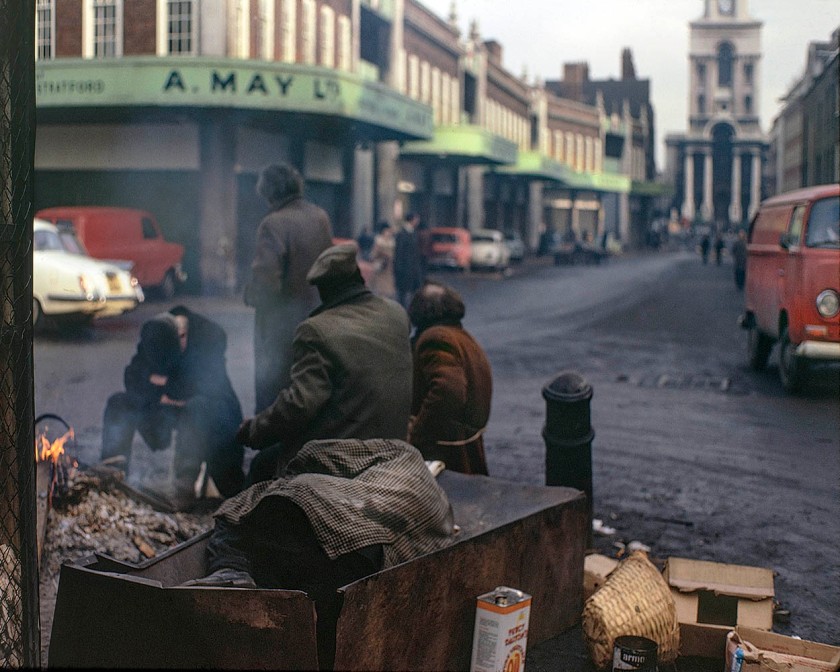 David Granick (British, 1912-1980) 'Spitalfields Market' 1973