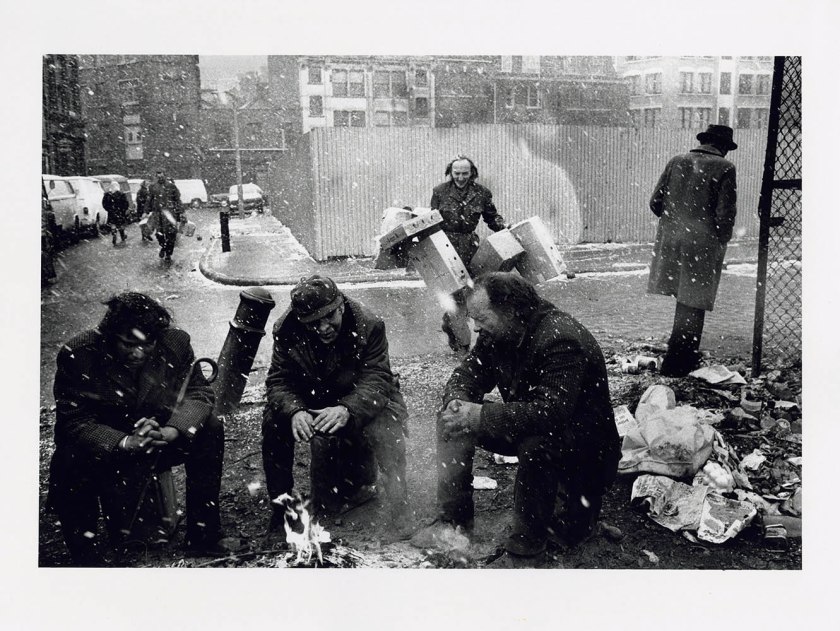 Marketa Luskacova (Czech, b. 1944) 'Homeless men, Spitalfields' 1975