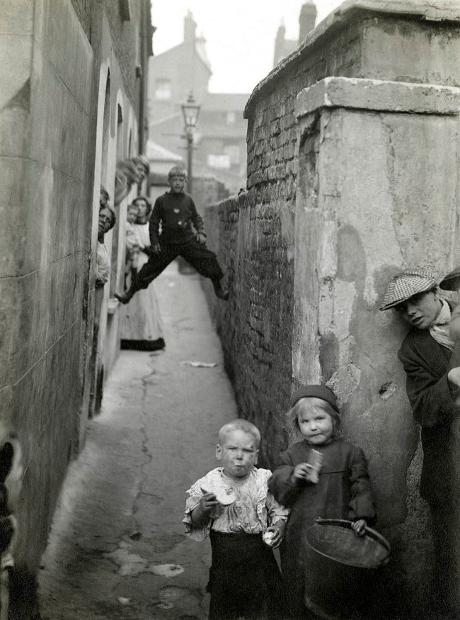 Norah Smyth (British, 1874-1963) 'A Street in Bow' 1914
