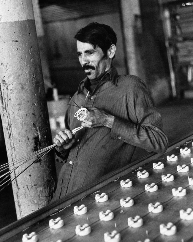 Louis Stettner (American, 1922-2016) 'Worker, Bingo Factory, Long Island City' 1972-1974