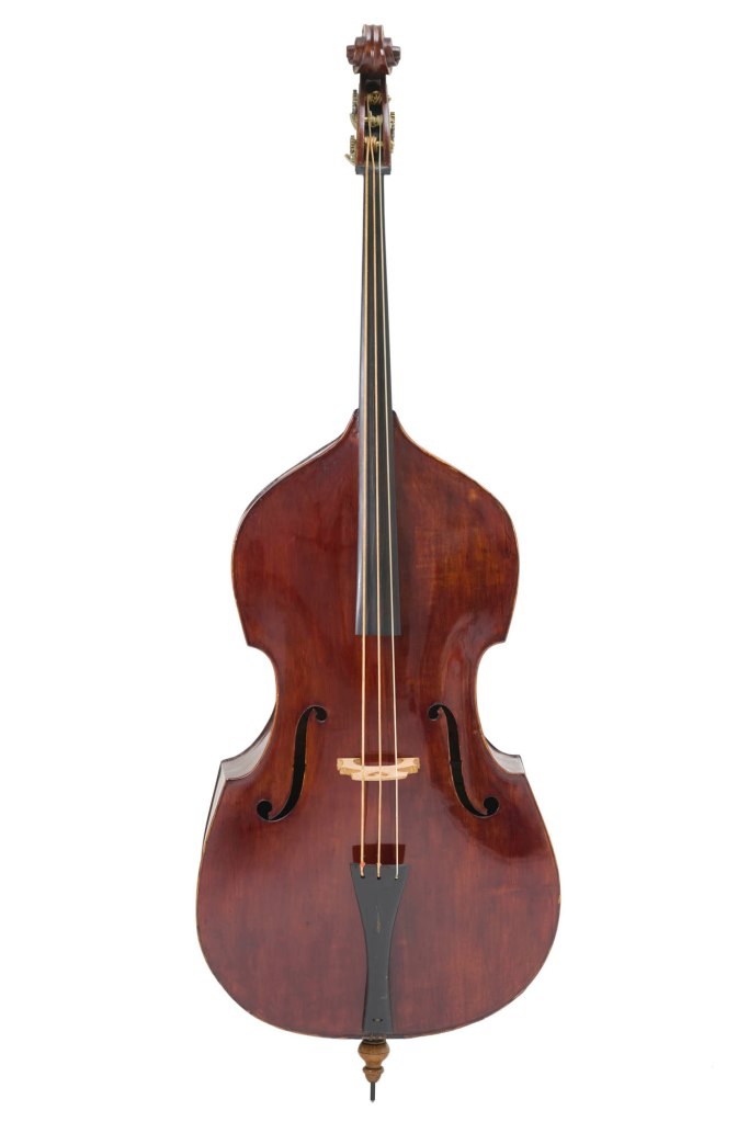John Devereux (Australian born England, (c. 1815-1883)(maker, Melbourne, Victoria, Australia) 'Double bass' 1856