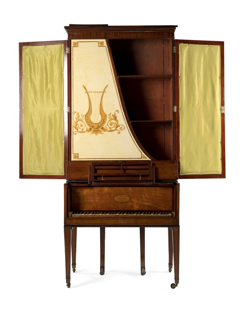 W & M Stodart (maker, London, England) 'Upright grand piano' 1809