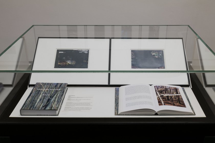 Installation view of the exhibition 'Gerhard Richter. Overpainted Photographs' at Albertinum at the Staatliche Kunstsammlungen Dresden