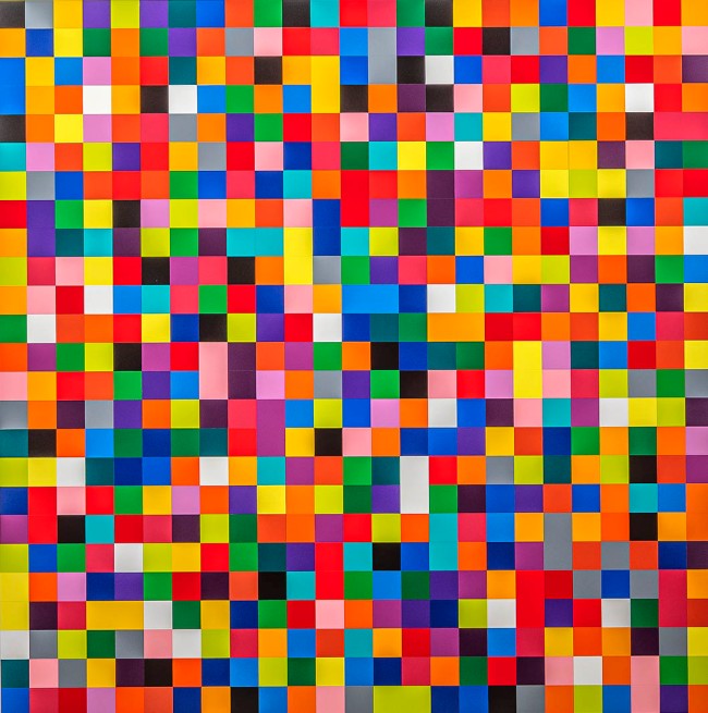 Gerhard Richter (German, b. 1932) '4900 colours' 2007 (detail)