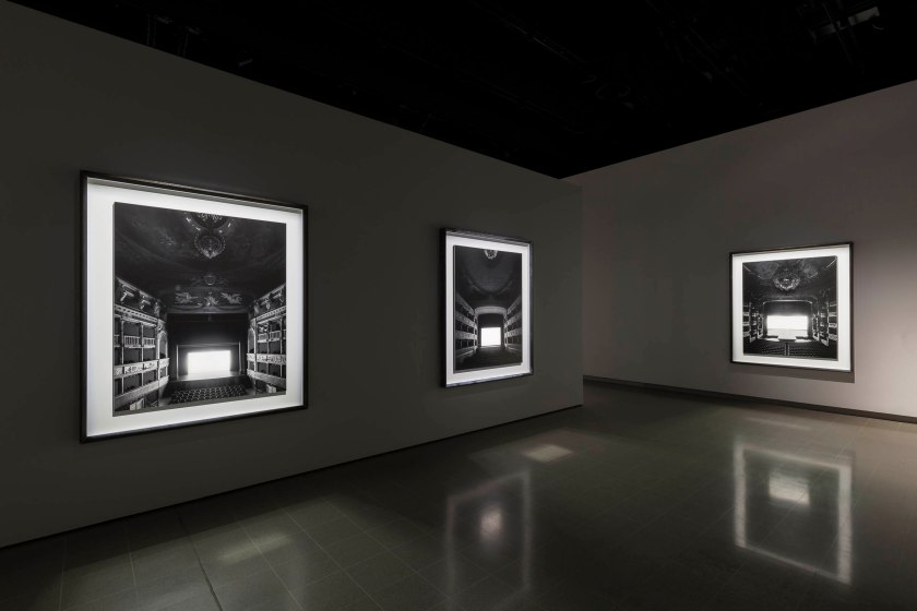 Installation view of Hiroshi Sugimoto, 'Abandoned Theaters' series (2015 - )