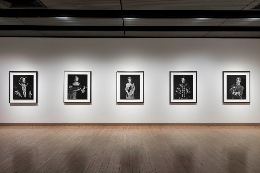 Installation view of Hiroshi Sugimoto, 'Portraits' series