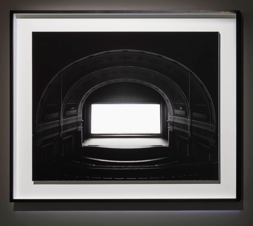 Installation view of Hiroshi Sugimoto, 'Goshen Indiana' 1980. Gelatin silver print