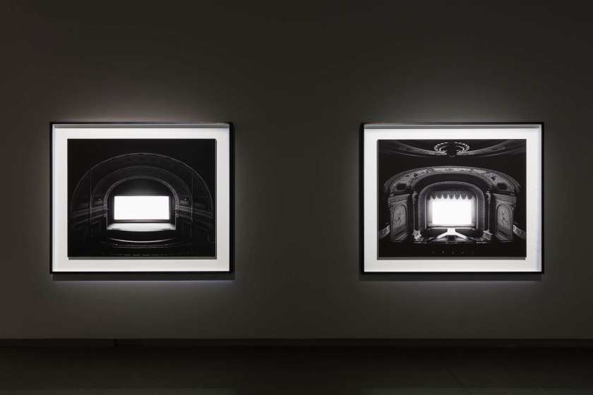 Installation view of Hiroshi Sugimoto, 'Theaters' series (1976 - )