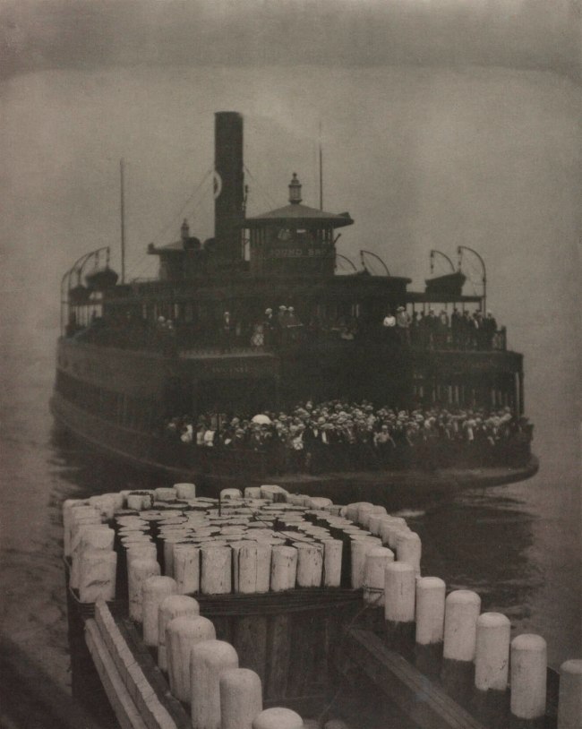 Alfred Stieglitz (American, 1864-1946) 'After Working Hours – The Ferry Boat' 1910, printed in or before 1913