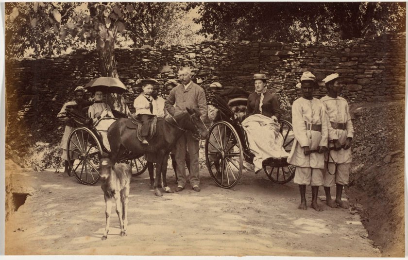 Raja Deen Dayal (Indian, 1844-1905) 'Colonel F. G. Oldham, Simla' 1887