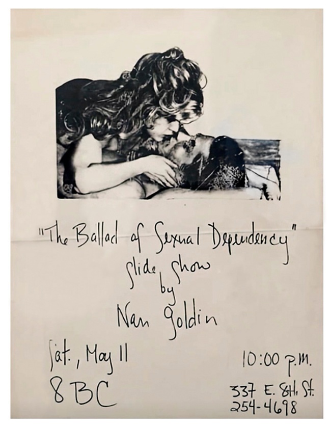 'The Ballad of Sexual Dependency' Slide Show by Nan Goldin poster