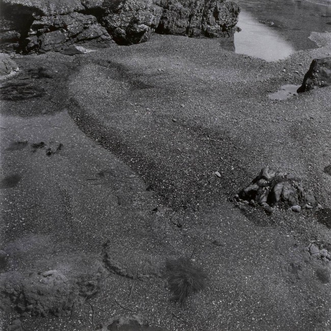Ian Lobb (Australian, 1948-2023) 'No title (Black sand and rocks)' 1989; printed 1992