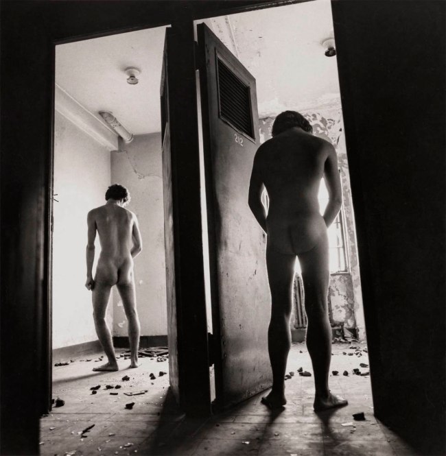 Arthur Tress (American, b. 1940) 'Two Men, Two Rooms' 1977