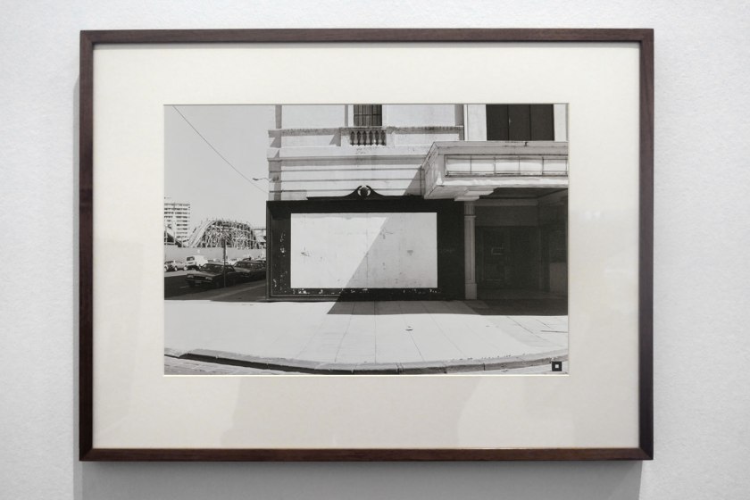Installation view of the exhibition 'Photography: Real & Imagined' at The Ian Potter Centre: NGV Australia, Melbourne showing David Noonan's 'Untitled' (1992)