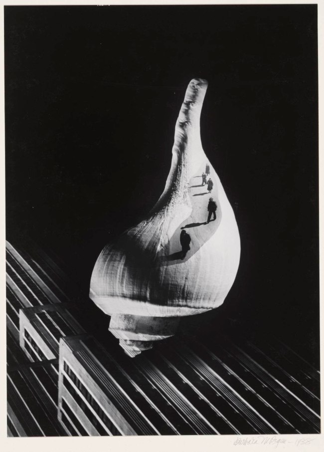 Barbara Morgan (American, 1900-1992) 'City shell' 1938, printed 1972