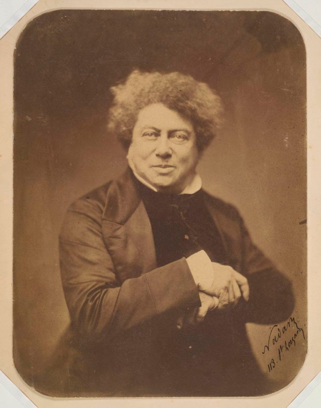 Gaspard-Felix Tournachon Nadar (French, 1820-1910) 'Alexander Dumas (père)' 1855
