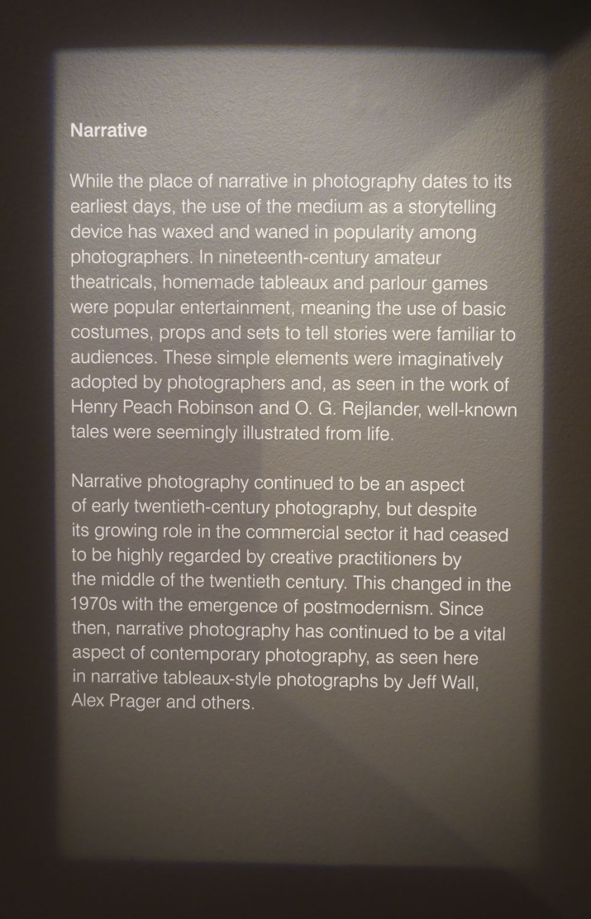 Narrative wall text from the exhibition