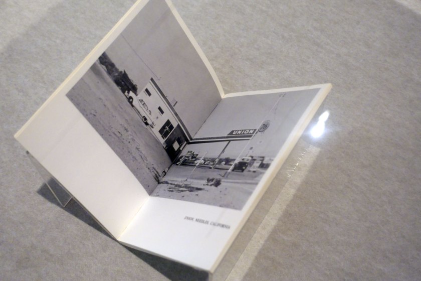 Edward Ruscha (American, b. 1937) 'Twentysix Gasoline Stations' 1963, published 1967 (installation view) 