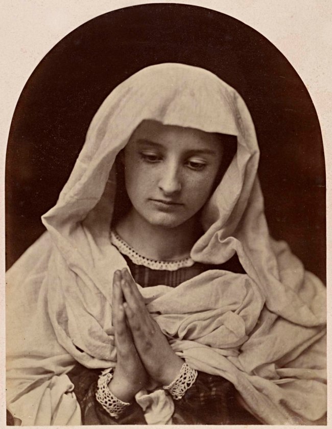 O. G. Rejlander (British born Sweden, 1813-1875) No title (The Virgin in prayer) c. 1858-1860