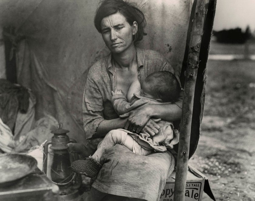 Dorothea Lange (American, 1895-1965) 'Migrant Agricultural Worker's Family, Nipomo, California' March 1936