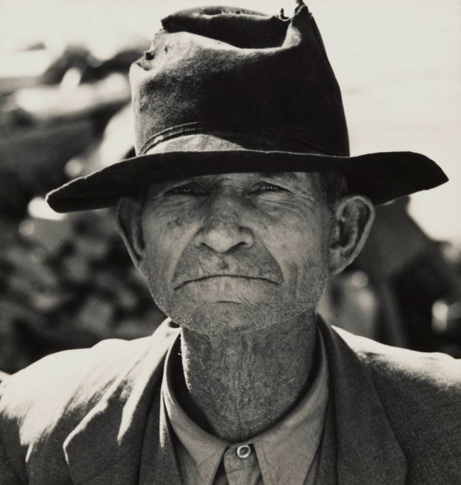 Dorothea Lange (American, 1895-1965) 'Former Tenant Farmer on Relief Grant in the Imperial Valley, California' March 1937