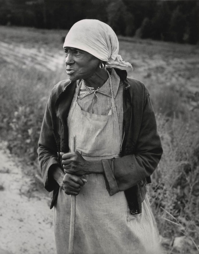 Dorothea Lange (American, 1895-1965) 'Formerly Enslaved Woman, Alabama' from 'The American Country Woman' 1938, printed c. 1955