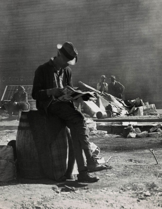 Dorothea Lange (American, 1895-1965) 'Unemployed Man, San Francisco, California' 1934, printed before 1950