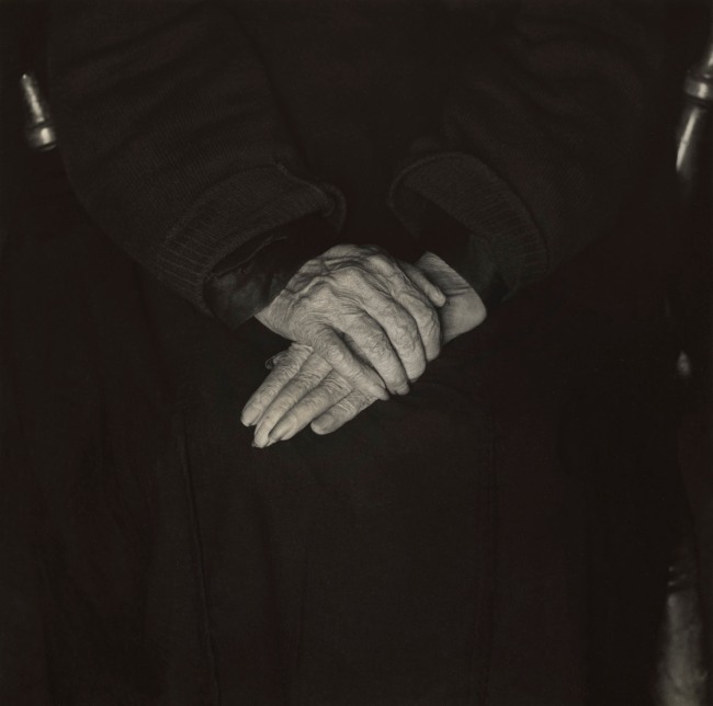 Dorothea Lange (American, 1895-1965) 'Annie Halloran's Hands' 1954