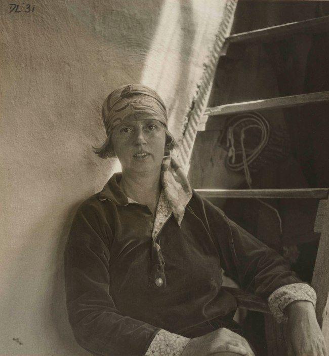 Dorothea Lange (American, 1895-1965) 'Dorothy Brett, Painter, Taos, New Mexico' 1931
