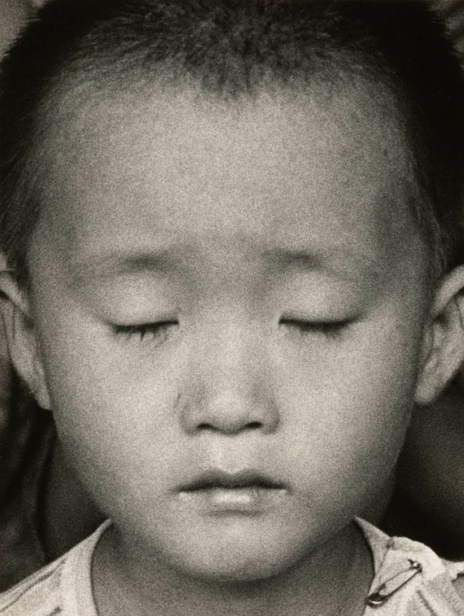 Dorothea Lange (American, 1895-1965) 'Korean Child' 1958