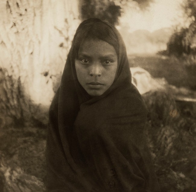 Dorothea Lange (American, 1895-1965) 'Native American Girl, Taos, New Mexico' 1931