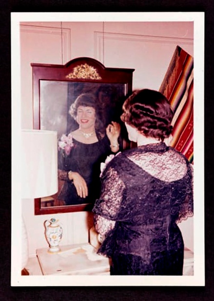 Attributed to Andrea Susan. 'Bobbie at the mirror' 1960s