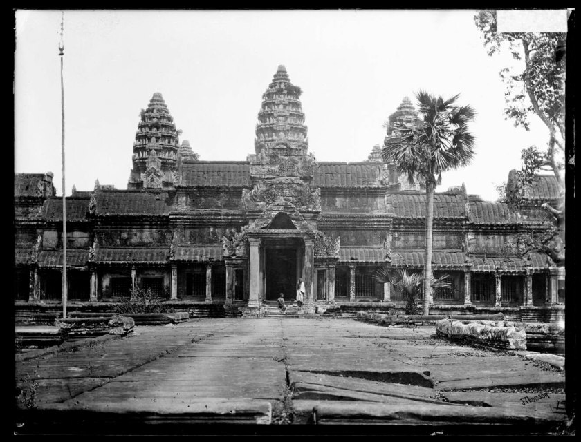John Thomson (Scottish, 1837-1921) 'The western Gopura, Angkor Wat' 1866