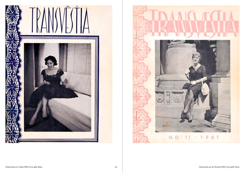 'Transvestia' magazine covers